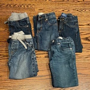 Lot of boys 4T jeans.